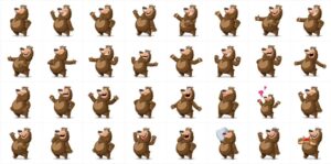 brown-bear-clipart-a-bear-character-set