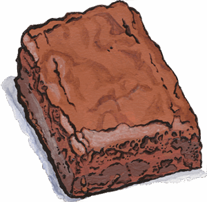 brownie-clipart-a-piece-of-chocolate-on-white-background-four