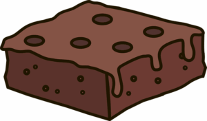 brownie-clipart-a-piece-of-chocolate-with-on-top