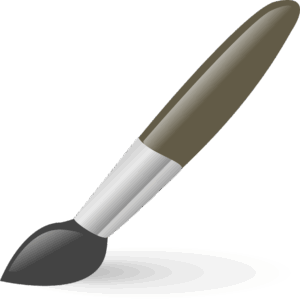 brush-clipart-a-paint-brush-with-brown-handle