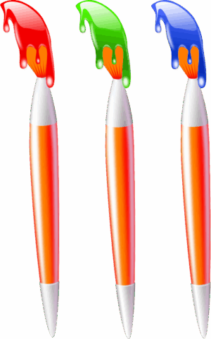 brush-clipart-three-pens-with-different-colors