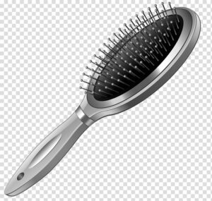 brush-hair-clipart-a-brush-with-black-and-white-pins-on-it