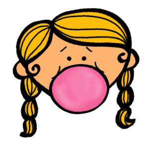 bubble-gum-clipart-a-girl-blowing-bubble