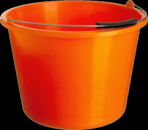 bucket-clipart-a-bright-orange-bucket-with-black-handle