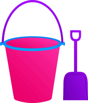 bucket-clipart-a-bucket-and-shovel-with