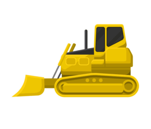 bulldozer-clipart-a-yellow-bull-four