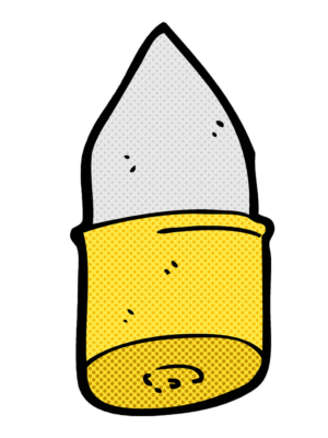 bullet-clipart-cartoon-paint-brush-isolated-on-white-background
