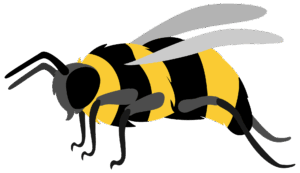 bumble-bee-clipart-a-bee-with-black-and-yellow-stripe