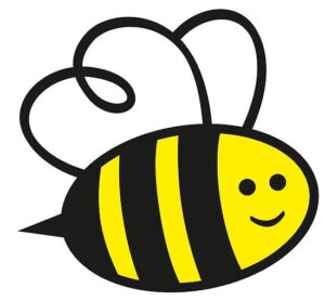 bumble-bee-clipart-a-bee-with-smile-on-its-face