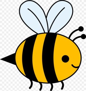bumblebee-clipart-a-bee-with-black-and-yellow-stripe-on-its-back