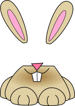 bunny-ears-clipart-a-rabbit-face-with-pink-ears