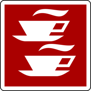cafe-clipart-a-red-and-white-sign-with-two-bowls