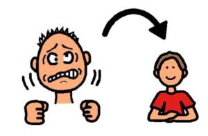 calm-clipart-a-cartoon-of-man-and-woman-with-the-words-