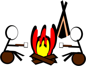camp-clipart-a-fire-with-black-background