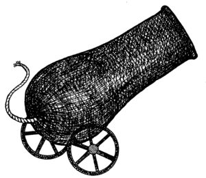cannon-clipart-a-black-and-white-drawing-of-cannon