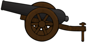 cannon-clipart-a-cannon-with-wooden-handle-and-metal