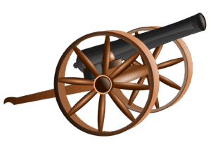 cannon-clipart-a-cannon-with-wooden-wheel