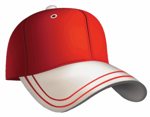 cap-clipart-a-red-baseball-cap-with-white-stripe