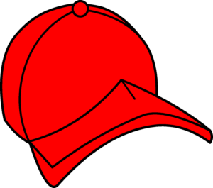 cap-clipart-a-red-baseball-cap-with-white-vise