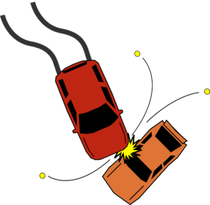 car-crash-clipart-a-car-is-hitting-ball-of-yellow-balls