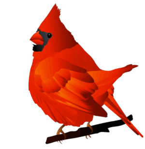 cardinal-clipart-a-red-cardinal-bird-sitting-on-branch