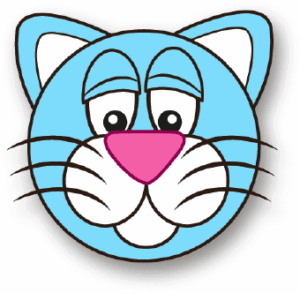 cat-face-clipart-a-cartoon-cat-with-pink-nose