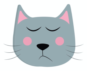 cat-face-clipart-a-gray-cat-with-pink-eyes-and-nose