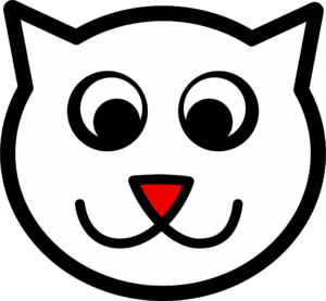 cat-face-clipart-a-white-cat-face-with-red-nose