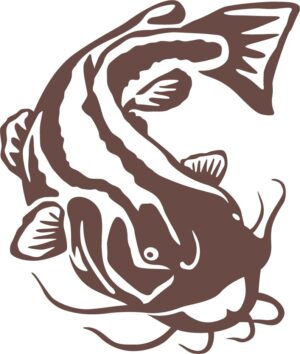 catfish-clipart-a-fish-with-hook-in-its-mouth