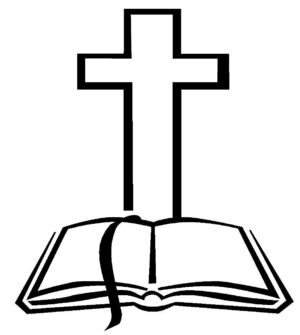 catholic-clipart-a-cross-and-an-open-book
