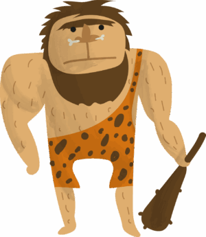 caveman-clipart-a-cartoon-character-with-big-beard-and
