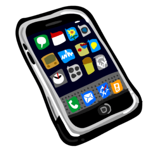 cellphone-clipart-a-smartphone-with-various-apps-on-it