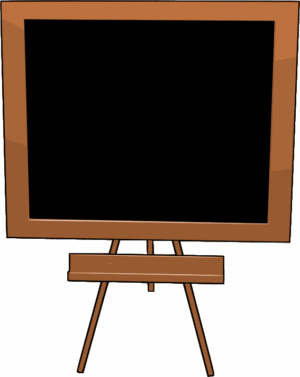 chalkboard-clipart-a-blackboard-on-stand