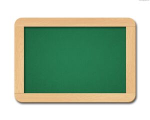 chalkboard-clipart-a-green-chalk-board-with-wooden-frame