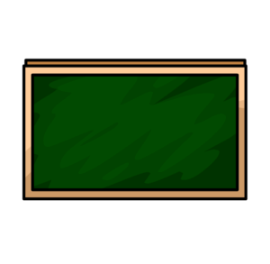 chalkboard-clipart-a-green-chalk-board-with-wooden-frame