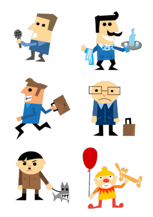 change-clipart-a-bunch-of-cartoon-characters