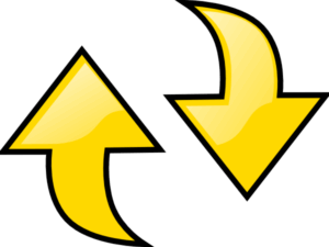 change-clipart-a-yellow-arrow-icon