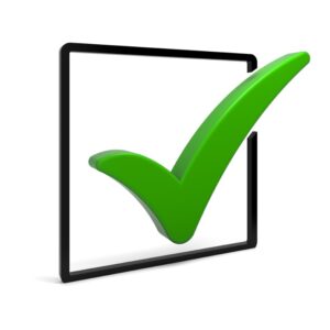 checklist-clipart-a-green-tick