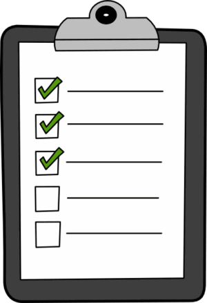 checklist-clipart-clipart