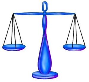 checks-and-balances-clipart-a-scale-with-blue-liquid-pouring-out-of-it