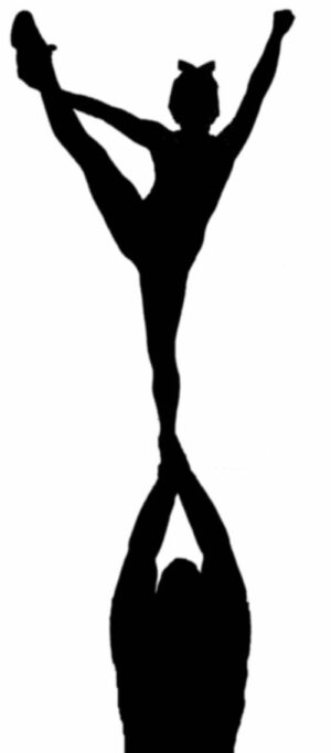 cheerleading-clipart-a-silhouette-of-man-doing-handstant