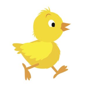 chick-clipart-a-yellow-bird-with-black-beak