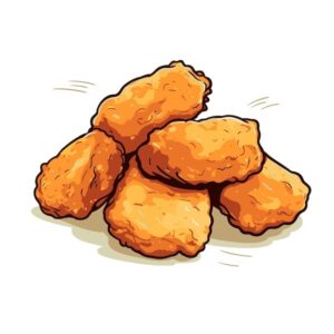 chicken-nuggets-clipart-fried-chicken-vector-illustration
