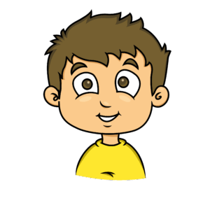 child-clipart-a-boy-with-brown-hair-and-yellow-shirt