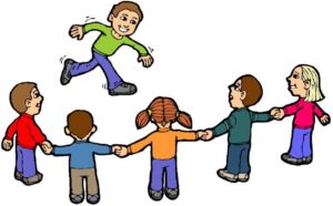 children-playing-clipart-a-group-of-children-playing-basketball