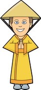 china-clipart-a-cartoon-character-wearing-yellow-raincoat