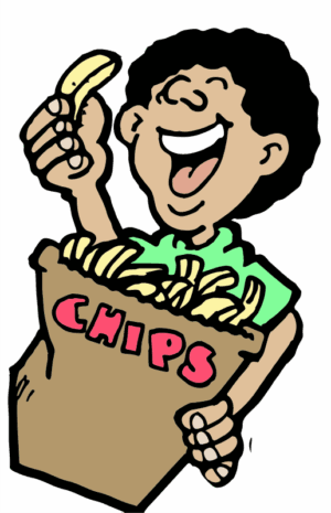 chips-clipart-a-boy-holding-bag-of-chips