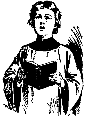 choir-clipart-a-black-background-with-white-and-red-flower