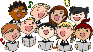 choir-clipart-a-group-of-people-singing-together