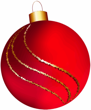 christmas-background-clipart-a-red-christmas-ball-with-gold-trimmings